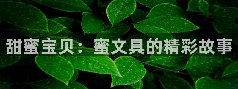 天顺娱乐实l权772332：甜蜜宝贝：蜜